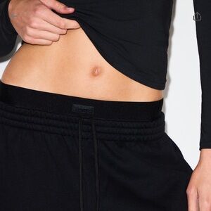 Skims Oversized Double Waistband Pant